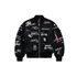 MA-1 Peace Bomber Jacket - black