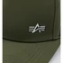 Metal Label Cap - dark olive