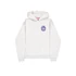 Logo Back Print Hoodie Women - pastel grey melange