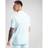 Embroidered Siren Polo Shirt - sky blue