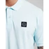 Embroidered Siren Polo Shirt - sky blue