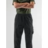 Elasticated Pant  - jet black