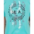 Camo Erosion T-Shirt - aqua
