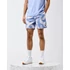 Anzio Camo Shorts - cornflower blue