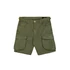 Canvas Cargo Short - dark olive