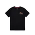 Naval Back Print T-Shirt - black