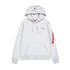 Back Print Hoodie - pastel grey