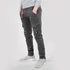 Petrol Patch Pant - greyblack