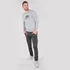 Petrol Patch Pant - greyblack