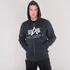 Basic Zip Hoody - navy
