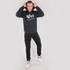 Basic Zip Hoody - navy