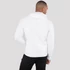 Basic Zip Hoody - white
