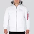 MA-1 ZH Backprint Puffer FD - fehér