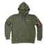 Space Shuttle Hoody - dark olive