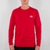 Back Print Heavy LS - speed red