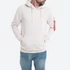 Back Print Hoody - jet stream white/white