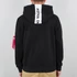 Red Stripe Hoody - black/white