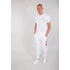 Backprint T - white/red
