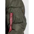 MA-1 EMB Logo Puffer - dark olive