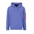 Back Print Hoody - electric violet