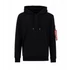 R Print Hoody - black