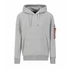 R Print Hoody - greyheather