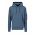 R Print Hoody - vintage marine