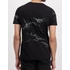 Lightning AOP T - black/poisongreen