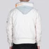 MA-1 TT Hood Custom - jet stream white