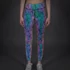 Rainbow Reflective Leggings Woman - rainbow sprinkle