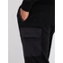 Sweat Nylon Cargo Jogger - black
