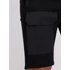Sweat Nylon Cargo Shorts - black