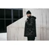 Grid Camo Parka - dark camo