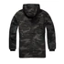 Grid Camo Parka - dark camo