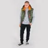 Hooded MA-1 Vest - sage green