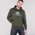 Basic Hoody - dark green