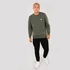 Basic Sweater Small Logo - dark olive