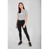 New Basic T Woman - greyheather/white