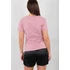 New Basic T Woman - silver pink