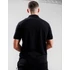 Embroidered Siren Polo Shirt - black