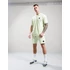 Embroidered Siren Polo Shirt - lime