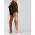 Krinkle Nylon Swim Short - khaki