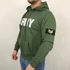 Army Zip Hoody - army green