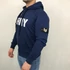 Army Zip Hoody - navy