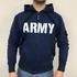 Army Zip Hoody - navy