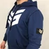 Commander Zip Hoody - navy