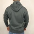 Army Zip Hoody - steel grey