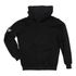 Star Zip Hoody - black