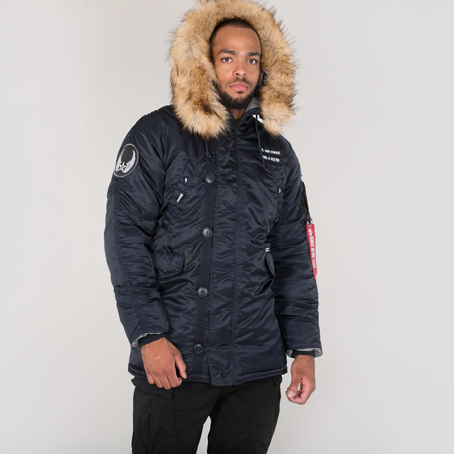 N3B Airborne replica blue szin kabat Alpha Industries