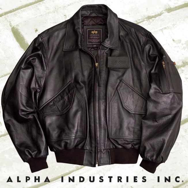 Alpha industries cwu leather clearance